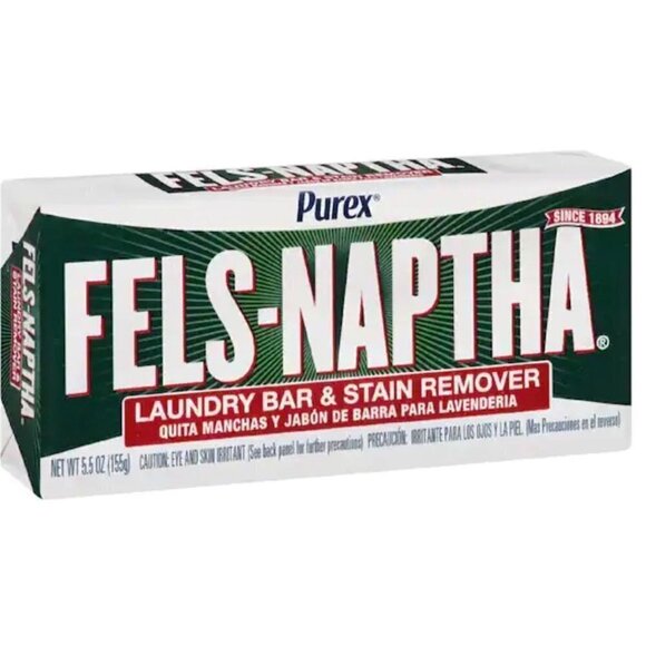 2-Pack Purex Fels-Naptha Bar 5 oz Soap Laundry Stain Fighting Cleaner - Picture 2 of 5